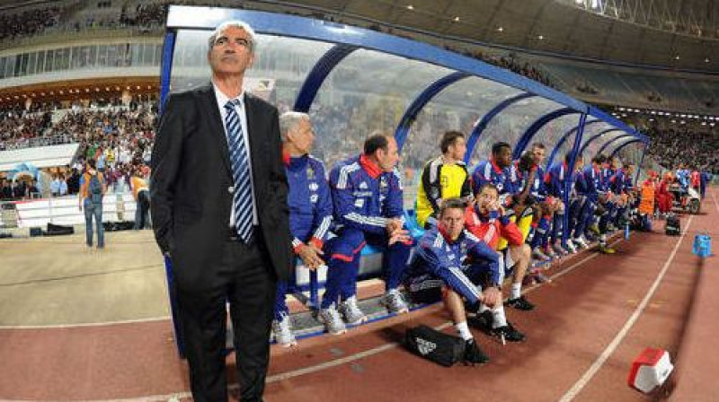 Francijas izlases treneris Raimons Domeneks
Foto: AFP/Scanpix