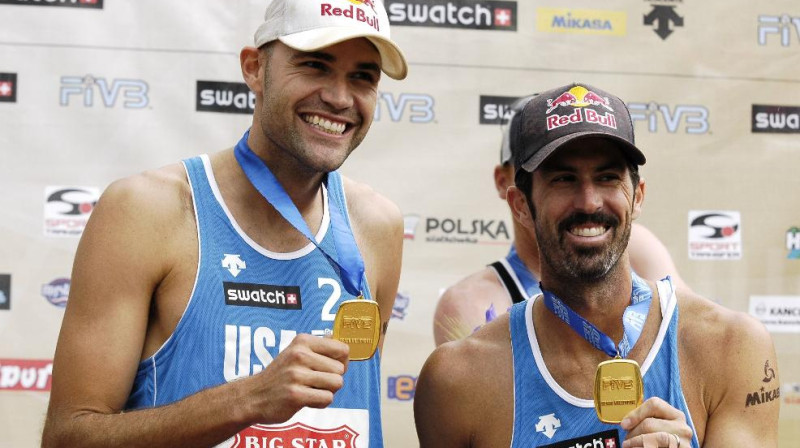 Tods Rodžerss un Fils Dahauzers
Foto: www.fivb.com