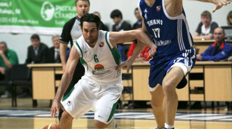 Uzbrukumā Marko Popovičs
Foto: unics.ru