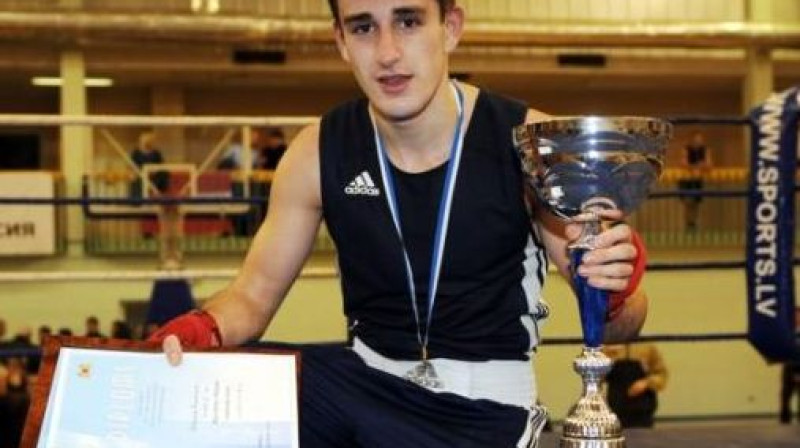 Artjoms Ramlavs pērn pēc uzvaras "Riga Open"
Foto: latboxing.lv