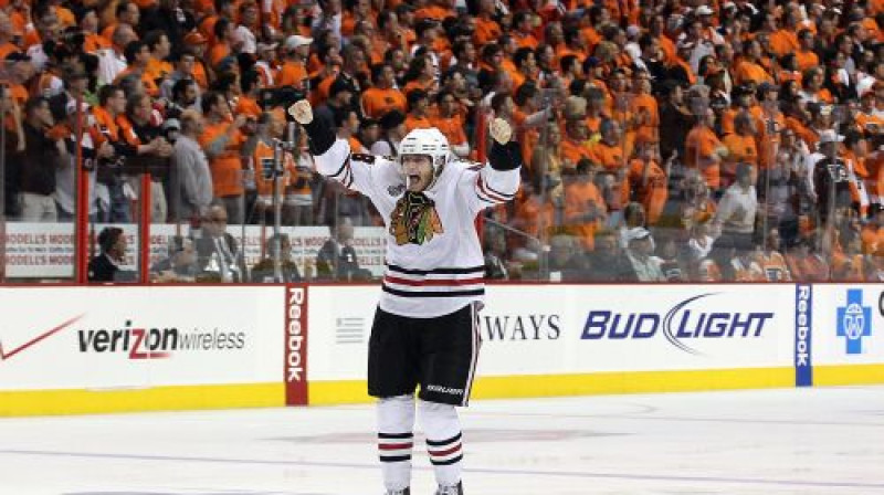 Patrika Keina vientuļās svinības
Foto: AFP/Scanpix