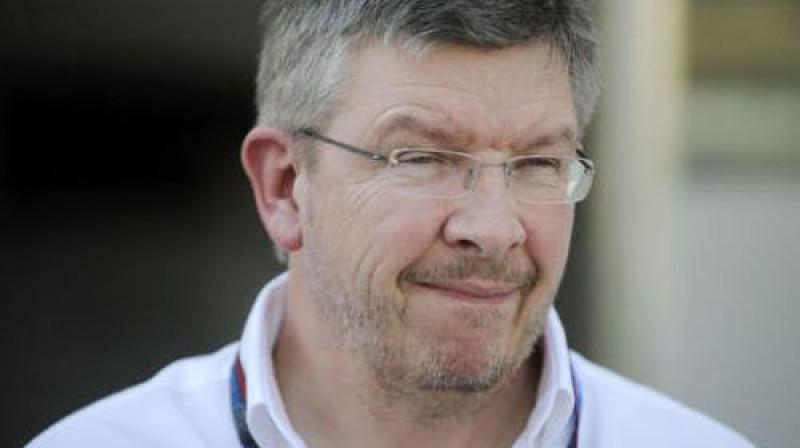 "Mercedes" vadītājs Ross Brauns
Foto: AFP/Scanpix