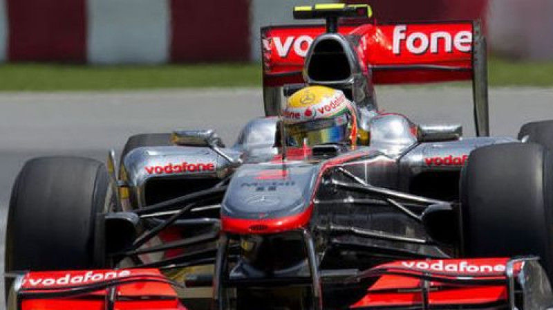 "McLaren" pilots Lūiss Hamiltons
Foto: AFP/Scanpix