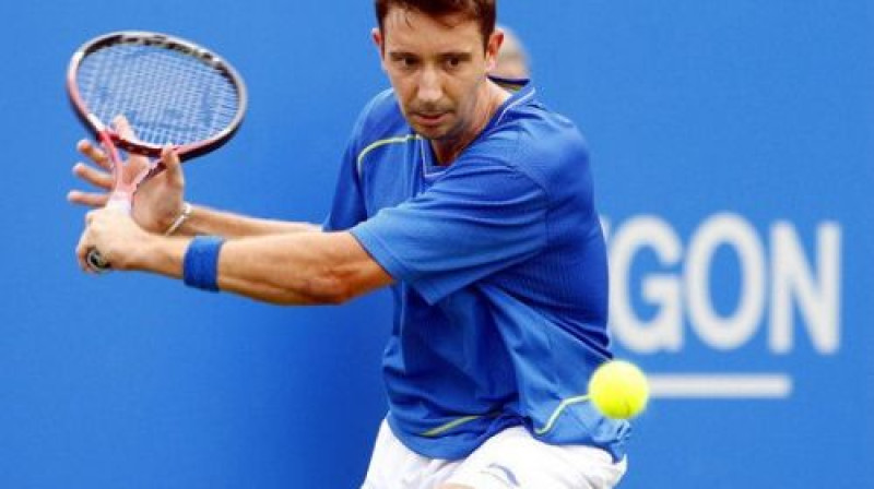 Alekss Bogdanovičs šogad pamatturnīrā nespēlēs
Foto: AFP/Scanpix