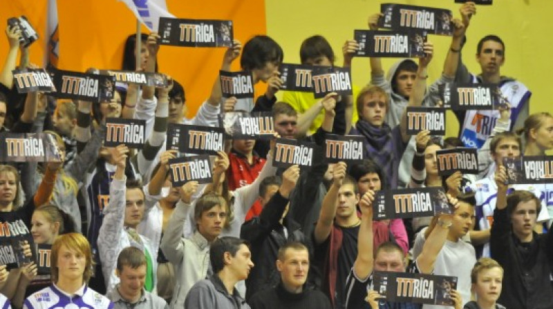 "TTT Rīga" līdzjutēji
Foto: Romualds Vambuts, Sportacentrs.com