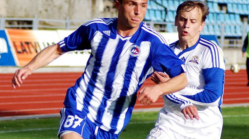 Ilija Spasojevičs (pa kreisi)
Foto: Ruslans Šuļga, Sportacentrs.com