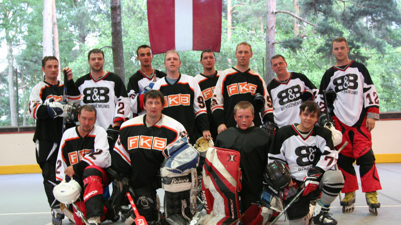 Olaines InLine hokeja komanda
Foto: Ansis Rudzāts, Sportacentrs.com
