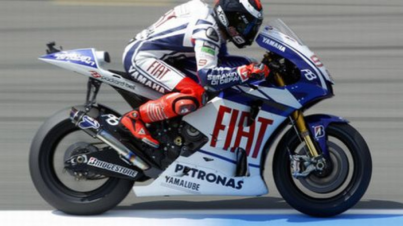 "Yamaha" motociklists Horhe Lorenso
Foto: AP/Scanpix