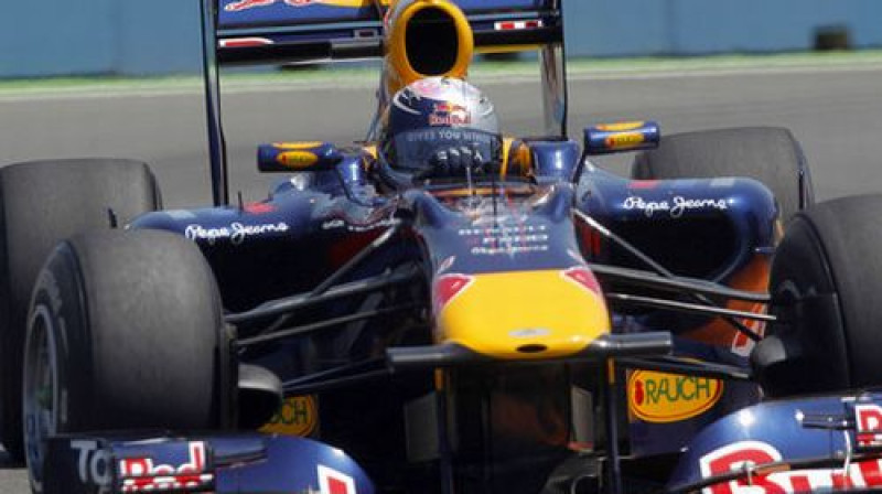"Red Bull" pilots Sebastjans Fetels
Foto: AP/Scanpix
