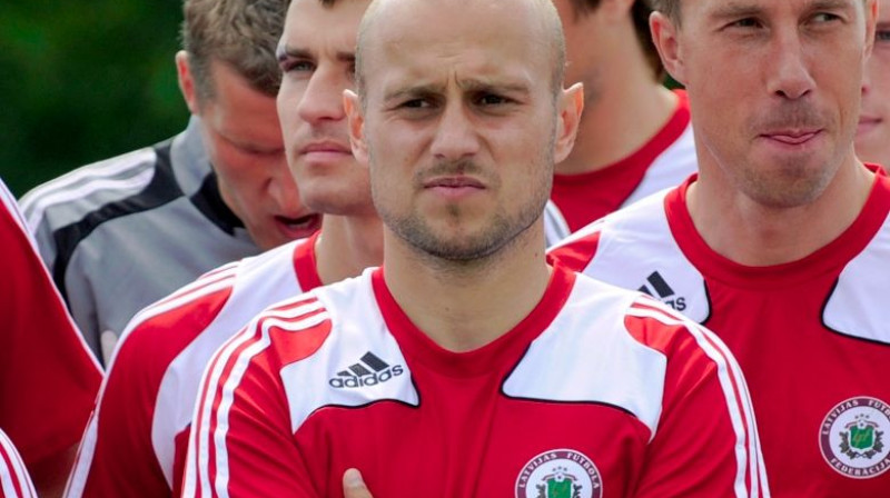 Andrejs Perepļotkins (priekšplānā)
Foto: Romans Kokšarovs, Sporta Avīze, f64