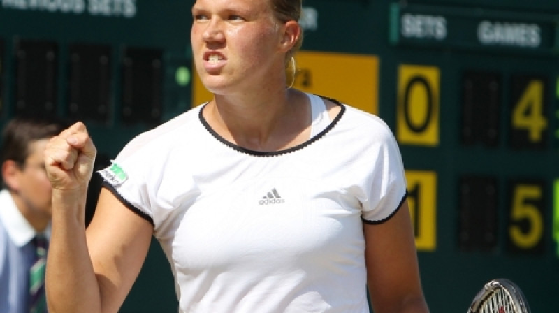 Vai Kaja Kanepi spēlēs pusfinālā?
Foto: AFP/Scanpix