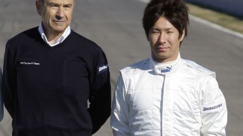 Peters Zaubers un Kamui Kobajaši
Foto: AFP/Scanpix