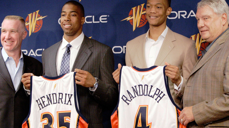 2008. gadā Ričardu Hendriksu draftēja Goldensteitas ''Warriors''. Foto: AP/Scanpix.