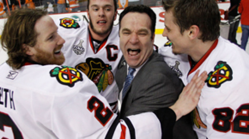 Džons Torčeti (centrā)
Foto: AP/Scanpix