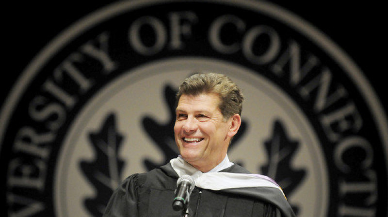 ASV izlases galvenais treneris Geno Auriemma
Foto: UConn Huskies