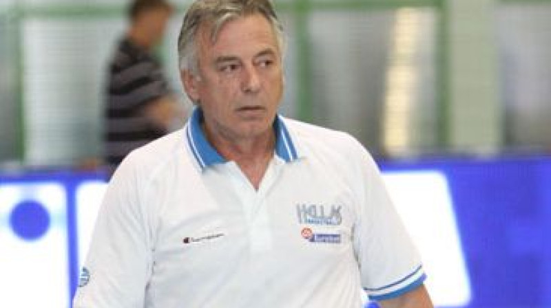 Grieķijas izlases galvenais treneris Kostas Misas.
Foto: fibaeurope.com