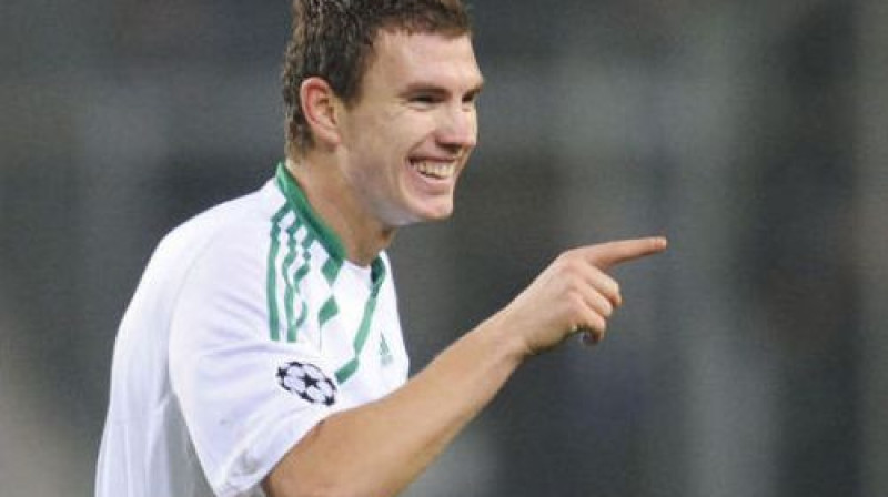 Edins Džeko 
Foto: AFP/Scanpix