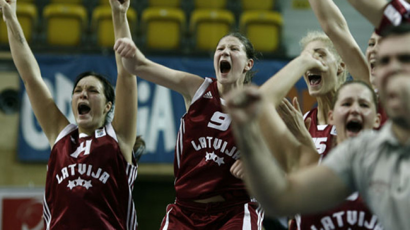 2009. gads. Latvijas izlase izcīna trešo vietu
FOTO: www.fibaeurope.com