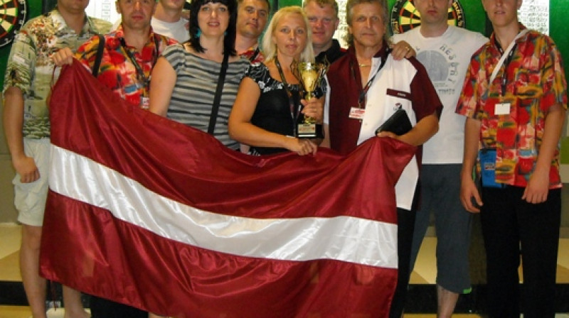 Latvijas šautriņu metēji Polijā