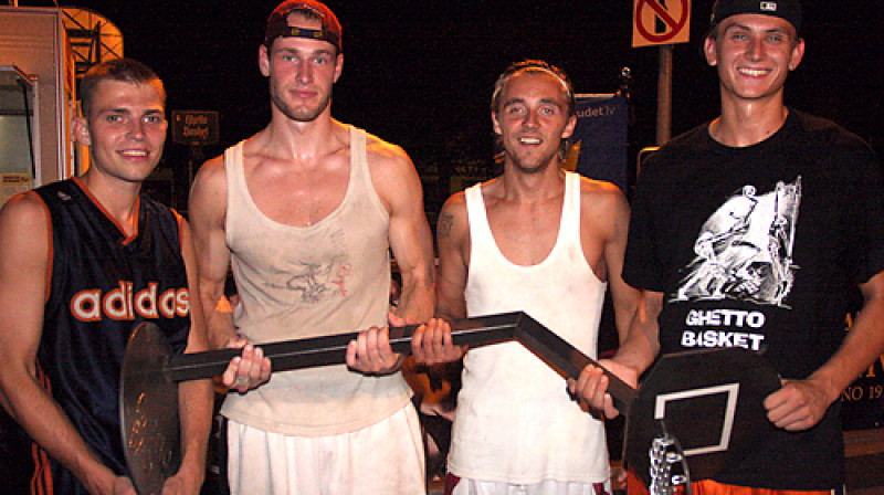 "Mazais" - Artūrs Kramiņš, Jānis Lasmanis, Oskars Rusmanis, Mārtiņš Motivāns
Foto: Renārs Buivids