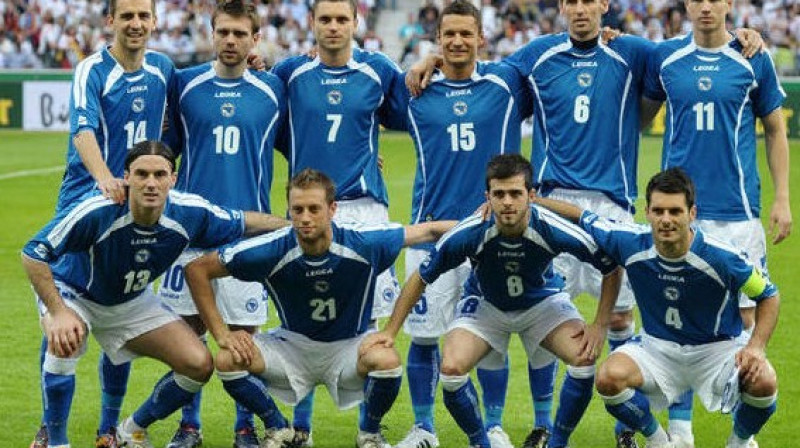 Bosnijas un Hercegovinas izlase
Foto: DDP/Scanpix