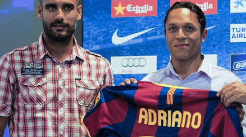 Pepe Gvardiola un Adrianu
Foto: AP/Scanpix