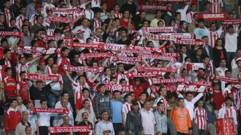 "Sivasspor" līdzjutēji
Foto: TopFoto/Scanpix