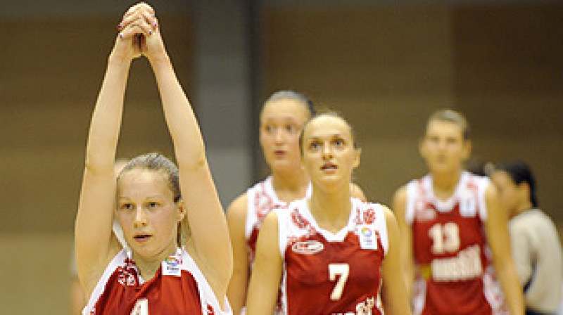 Krievijas U20 izlases basketbolistes
Foto: Romāns Kokšarovs, "Sporta Avīze", FIBA Europe/f64