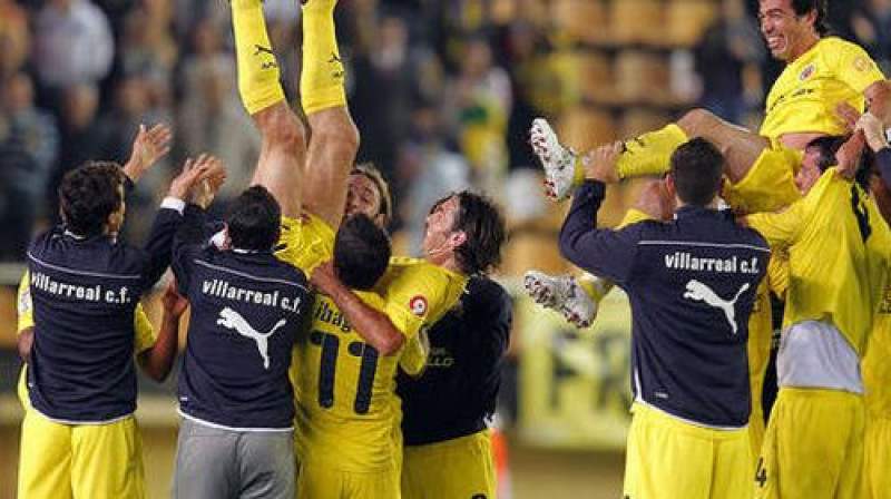 ''Villarreal'' futbolisti
Foto: AFP/Scanpix