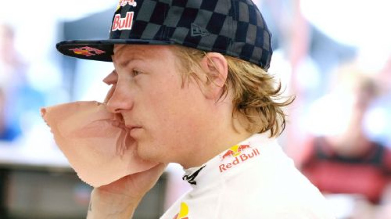 Kimi Raikonens pirms ''Shakedown'' sacensību starta
Foto: AFP/Scanpix
