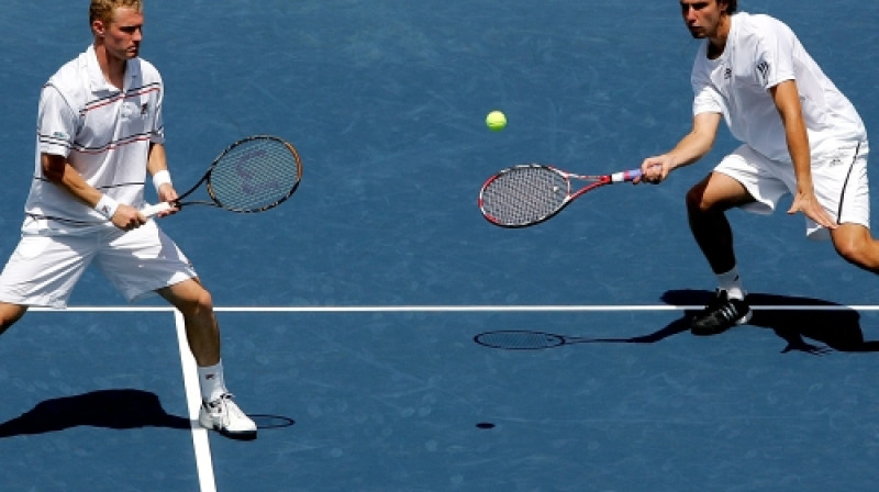 Dmitrijs Tursunovs un Ernests Gulbis
Foto: AFP/Scanpix