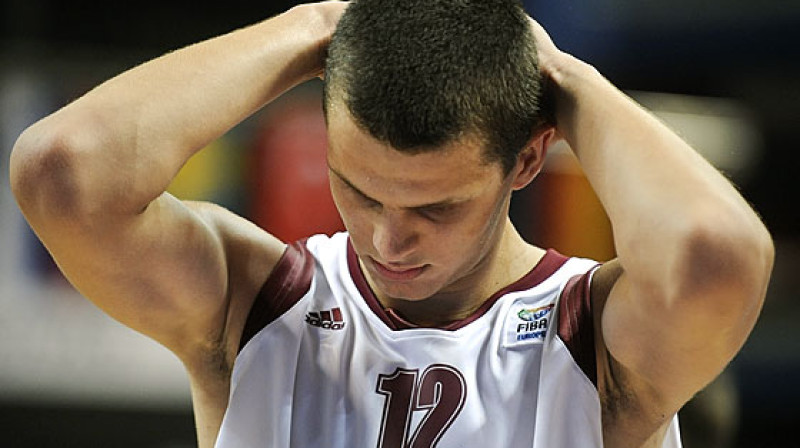 Pietrūka viena vienīga precīza metiena, lai uzvarētājs tiktu noskaidrots pagarinājumā...
FOTO: www.fibaeurope.com