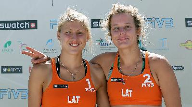 Krista Kraskura un Kitija Megne
Foto: fivb.com
