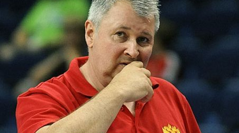 Krievijas izlases galvenais treneris Sergejs Skoročkins
Foto: fibaeurope.com