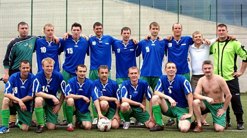 "LDZ-Cargo" futbolisti
Foto: Jevgēņijs Jaņens
