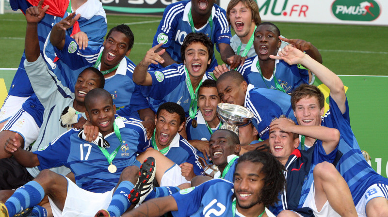 Francijas U-19 futbola valstsvienība 
Foto: AFP/Scanpix