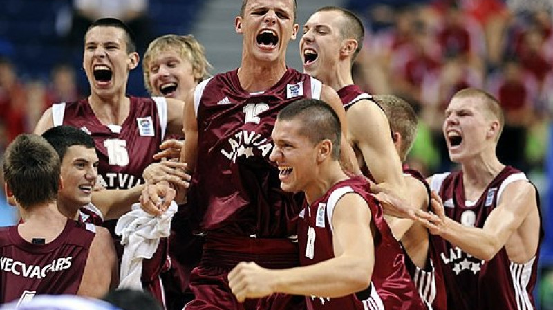 Latvijas U-18 izlase
Foto: FIBA Europe