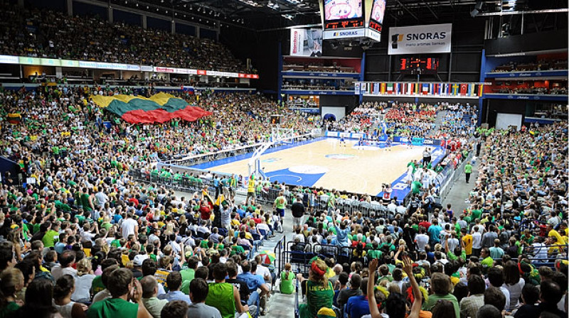 "Siemens Arena" finālspēles laikā
Foto: FIBA