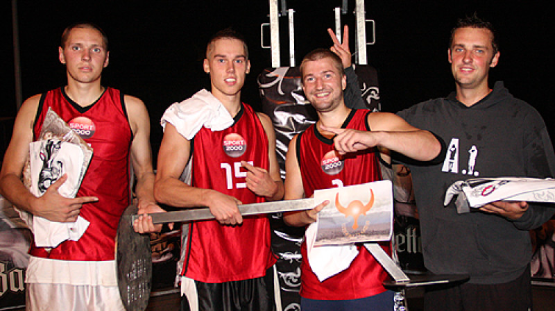 5. augusta "Ghetto Basket" čempions "Sport 2000"
Foto: Renārs Buivids