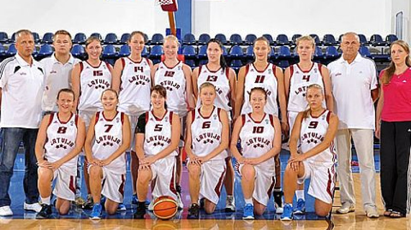 Latvijas U18 sieviešu basketbola valstsvienība
Foto: fibaeurope.com
