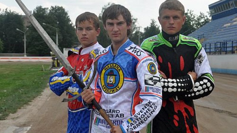 Vadims Tarasenko, Maksims Bogdanovs, Vjačeslavs Giruckis
Foto: Ivars Račko, Sportacentrs.com