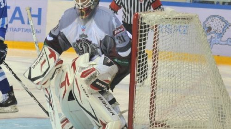 Holta rēķinā pirmā sausā spēle KHL
Foto: Astanas ''Barys''