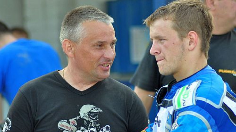 Vai Artjoms Laguta liks Nikolajam Kokinam smaidīt arī Gdaņskā?
Foto: Ivars Račko, Sportacentrs.com