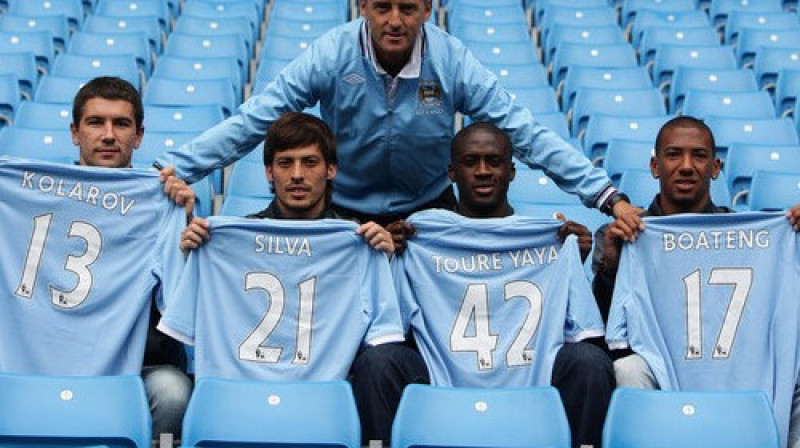 "Manchester City" tērējusi naudu uz nebēdu
Foto: PA Wire/Scanpix