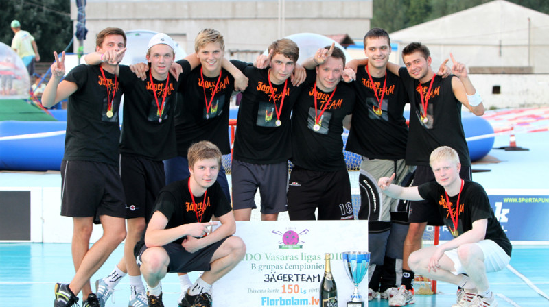 B grupas čempioni - "Jagerteam"
Foto: Ritvars Raits