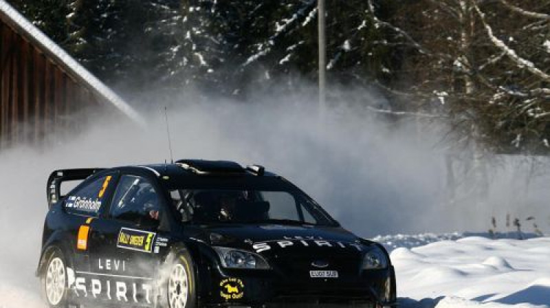 Markuss Gronholms šī gada Zviedrijas WRC rallijā
Foto: ewrc.cz