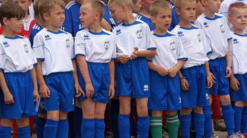 "Daugavas" jaunie futbolisti
Foto: Jevgēņijs Jaņens, Sportacentrs.com
