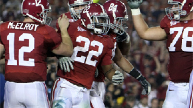 Alabamas "Crimson Tide" futbolisti
Foto: AP/Scanpix