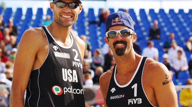Fils Dalhauzers un Tods Rodžers
Foto: FIVB