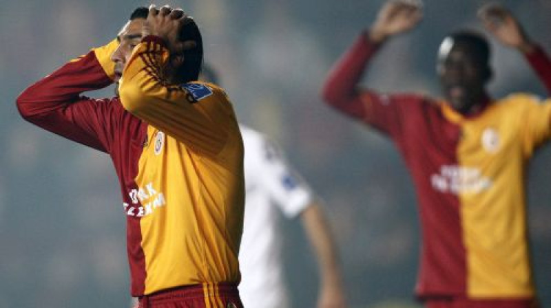 ''Galatasaray'' spēlētāji
Foto: TopFoto/Scanpix